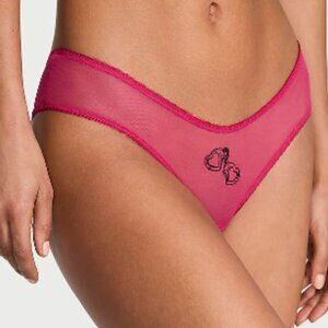 NWT Victoria's Secret Panty M Crotchless Cheeky